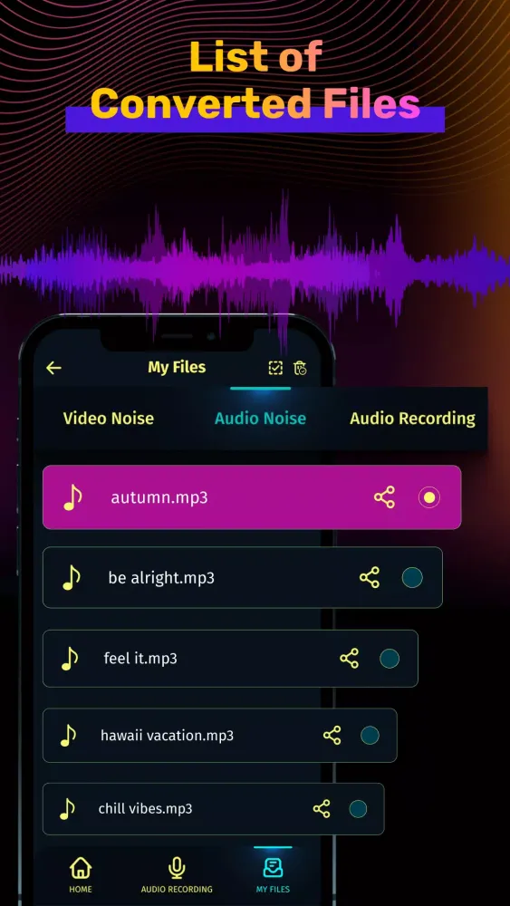 AI Noise Remover: Audio&Video Screenshots