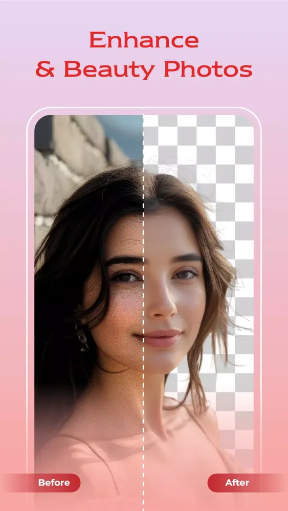ภาพหน้าจอของ Perfectme: AI Photo Enhancer