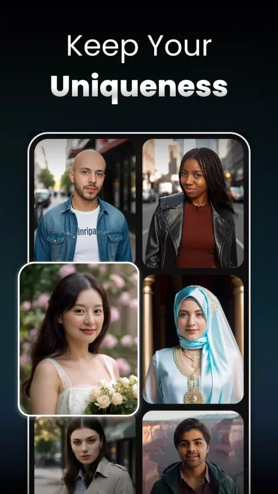 Скриншоты AI Headshot Generator - Pix Me