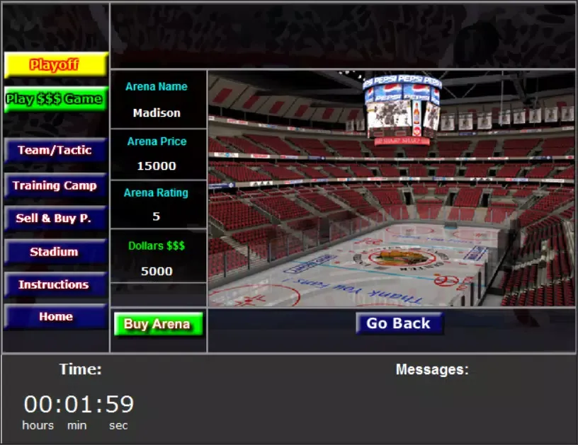 Bet N Hockey スクリーンショット
