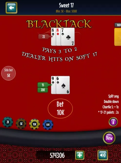 تصاویر 21 Blackjack City