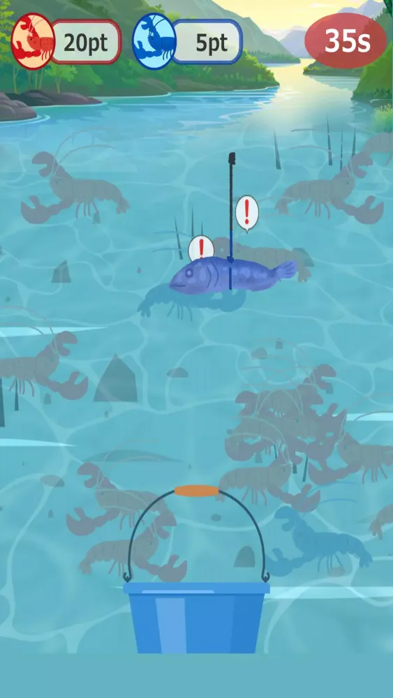 Crayfish fishing Screenshots