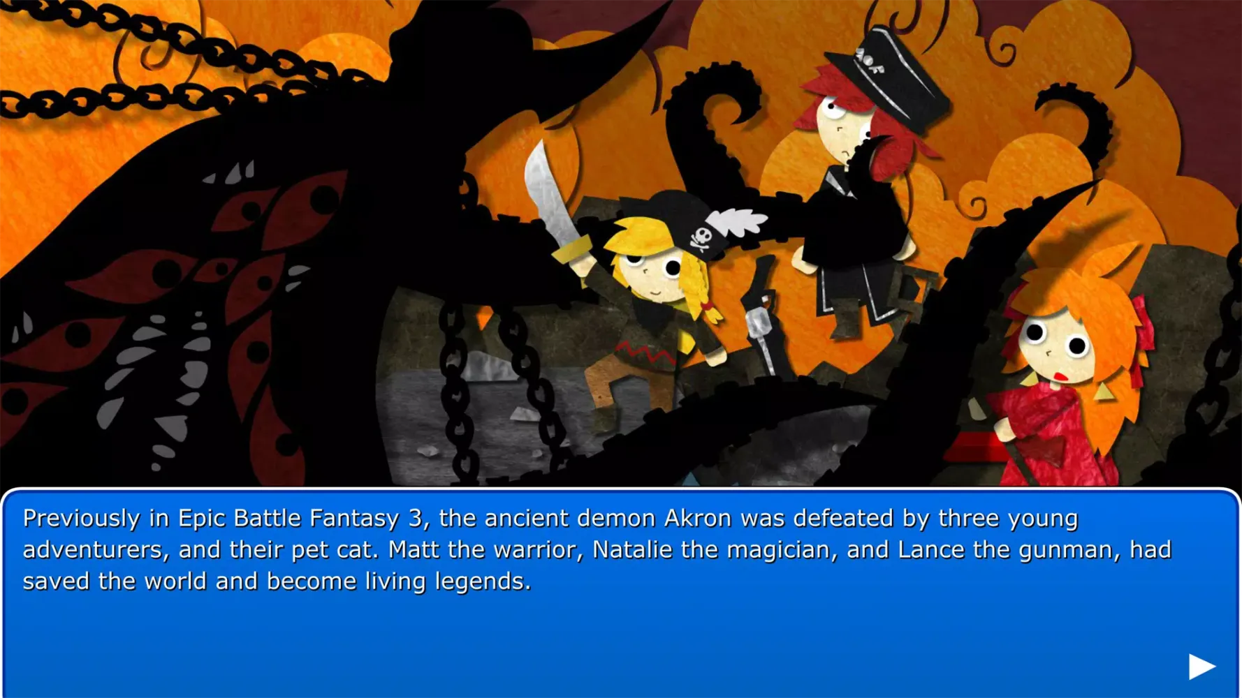 Epic Battle Fantasy 4 スクリーンショット