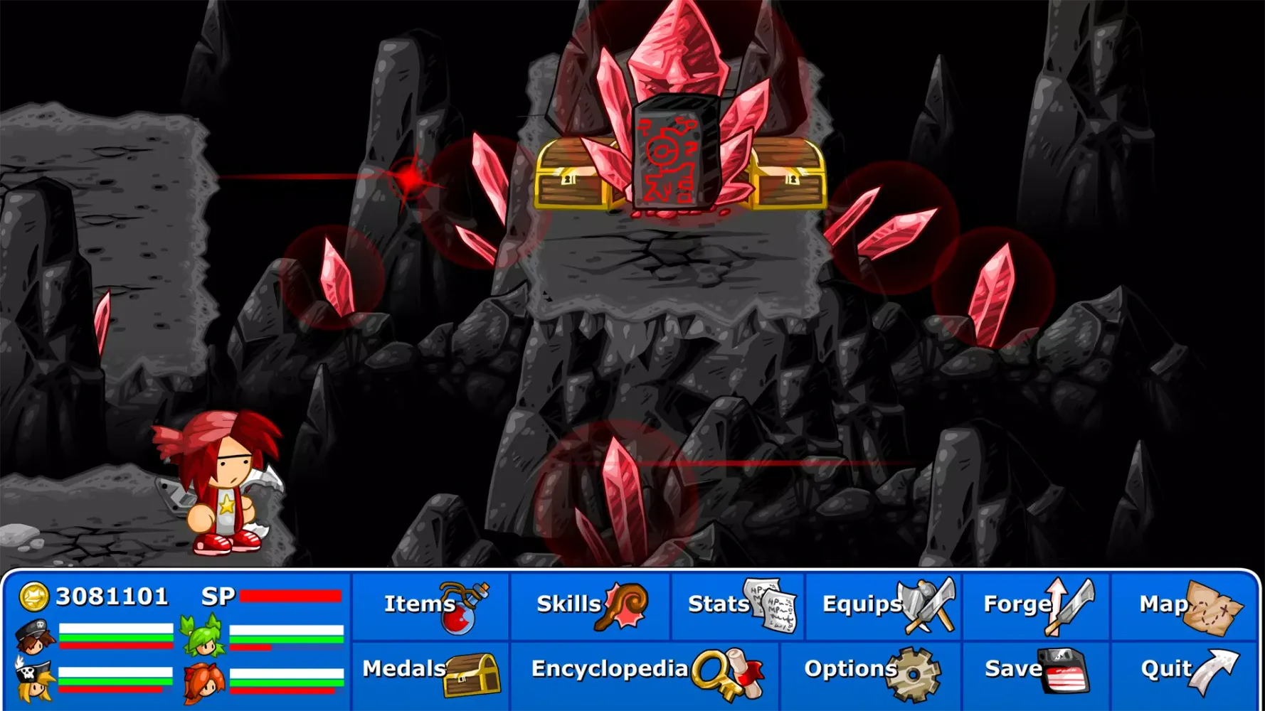 Epic Battle Fantasy 4 スクリーンショット