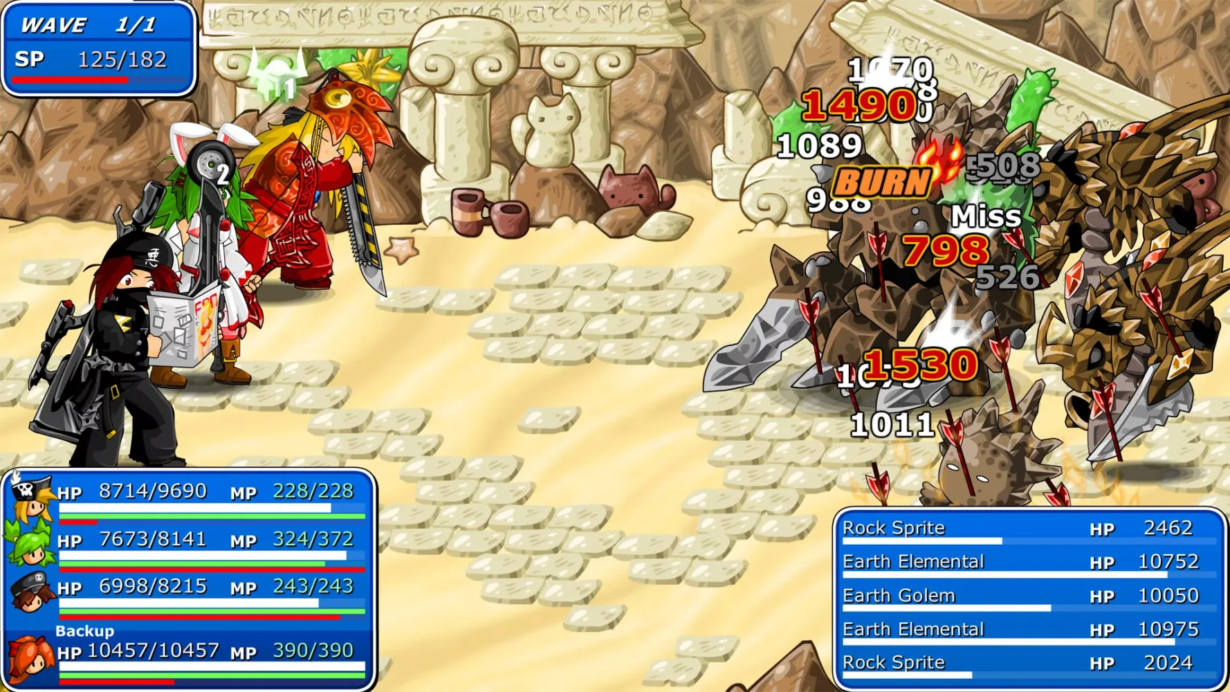 Epic Battle Fantasy 4 スクリーンショット