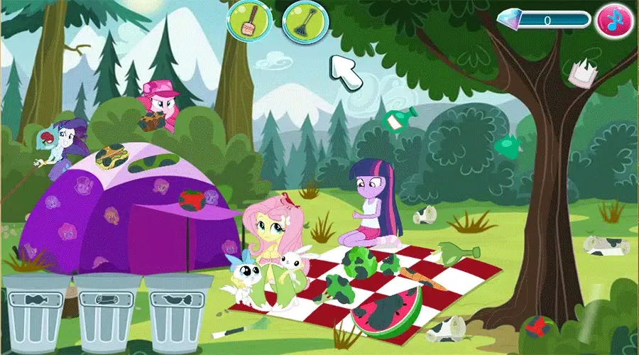 Equestria Girls Picnic Story Screenshots