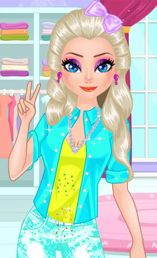 Ice Princess Dress Up应用截图