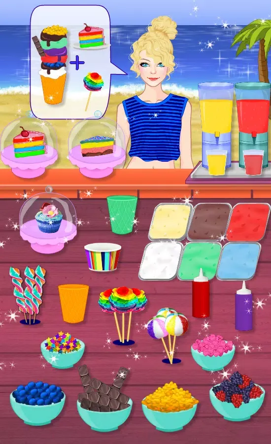 Beach Ice Cream Restaurant Screenshots