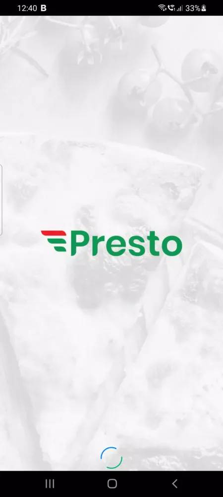 Presto Pizza Screenshots