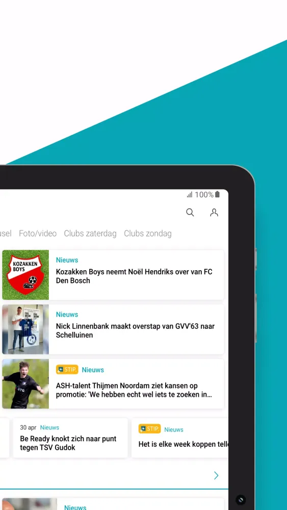 Regio-Voetbal স্ক্রিনশট