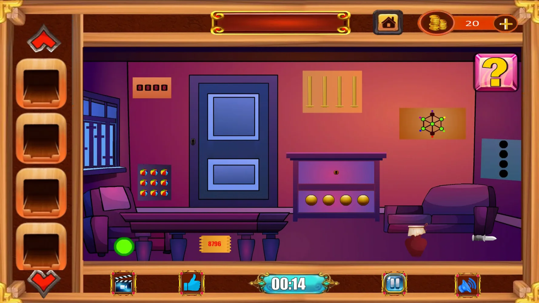 ภาพหน้าจอของ 100 Doors & Rooms: Escape game
