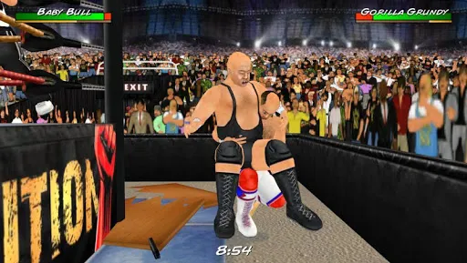 Tangkapan layar Wrestling Revolution 3D