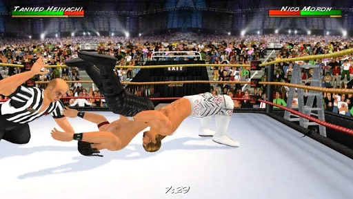 Tangkapan layar Wrestling Revolution 3D