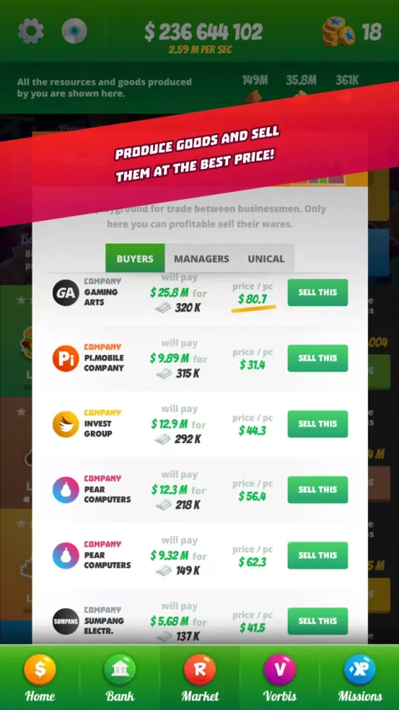 Businessman Simulator 3 Idle Screenshots