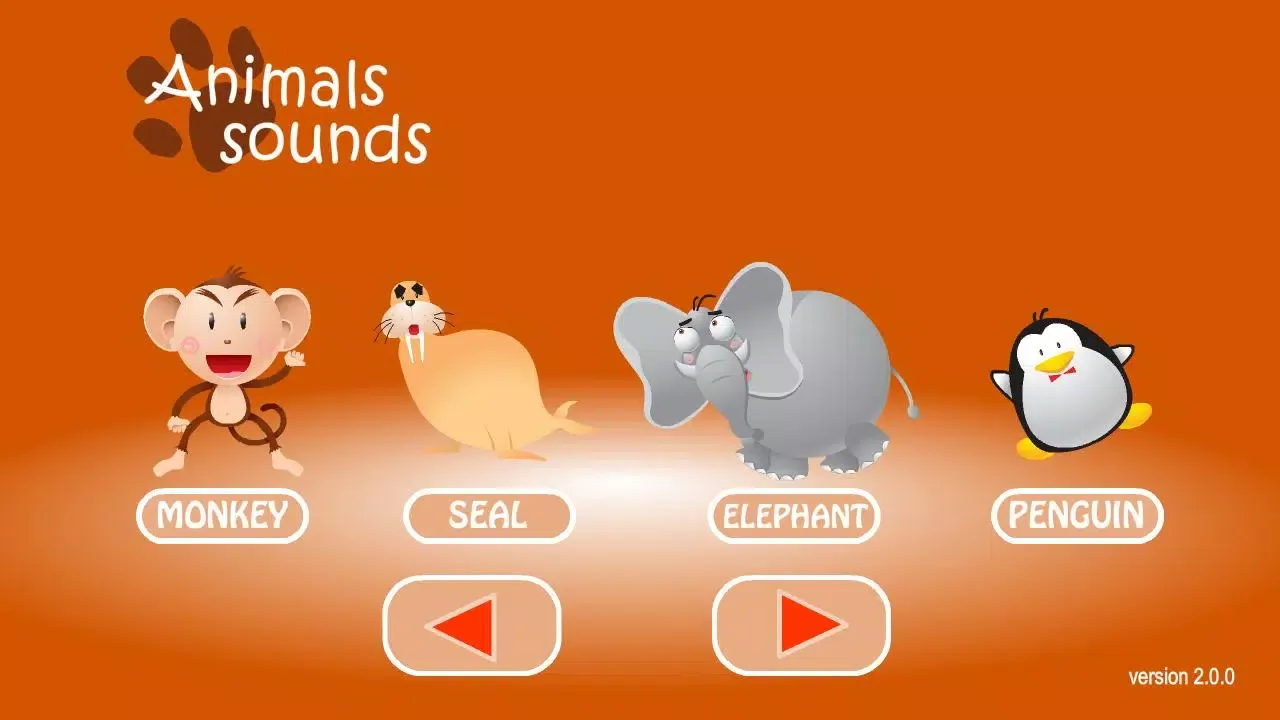 Ảnh chụp màn hình của Animals Sounds