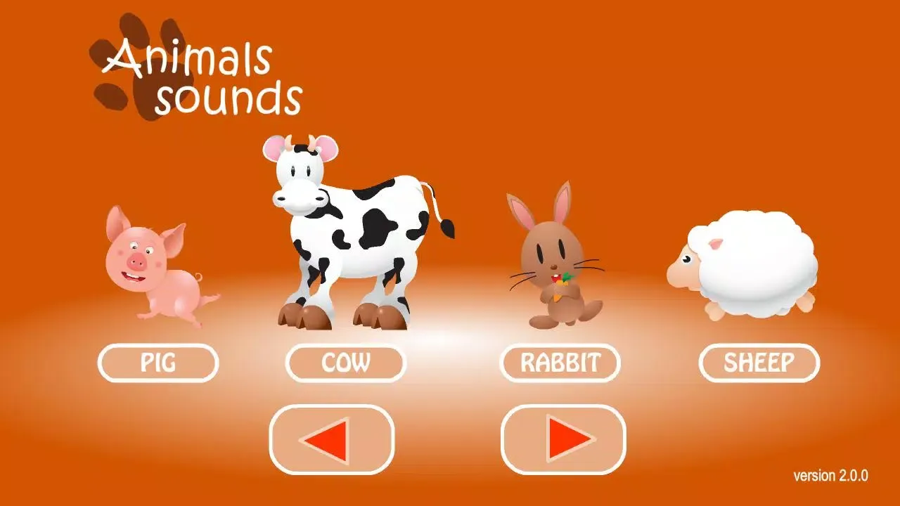 Ảnh chụp màn hình của Animals Sounds