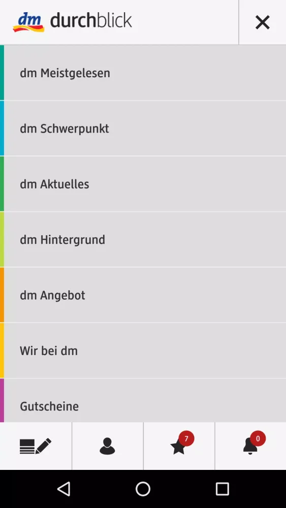 dm durchblick Screenshots