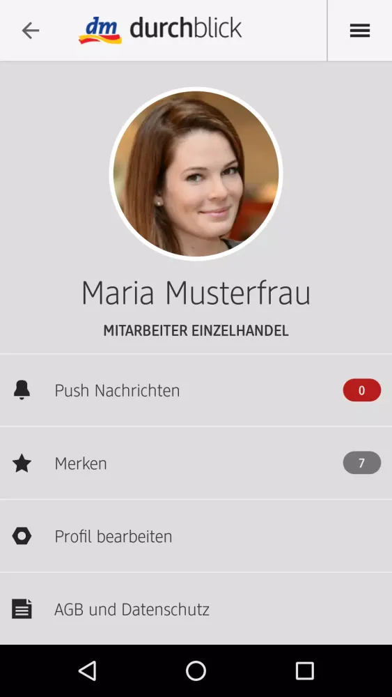 dm durchblick Screenshots
