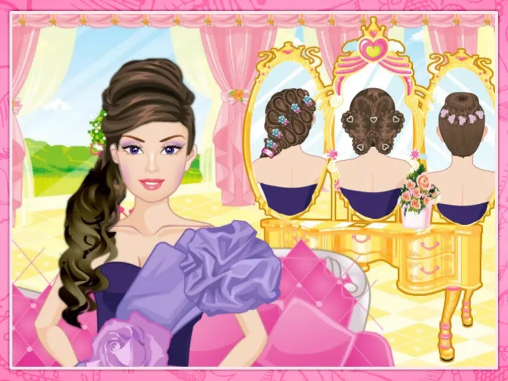 Cute hairdo design iPad  سکرین شاٹس