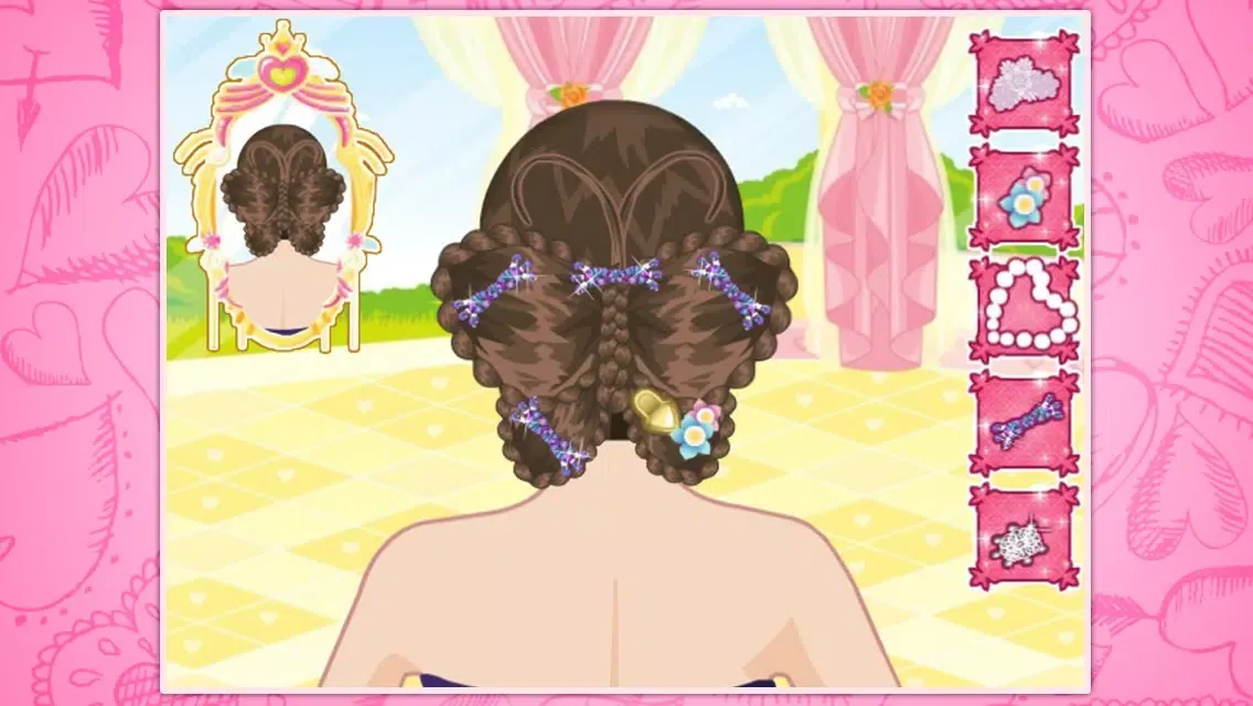 Cute hairdo design سکرین شاٹس