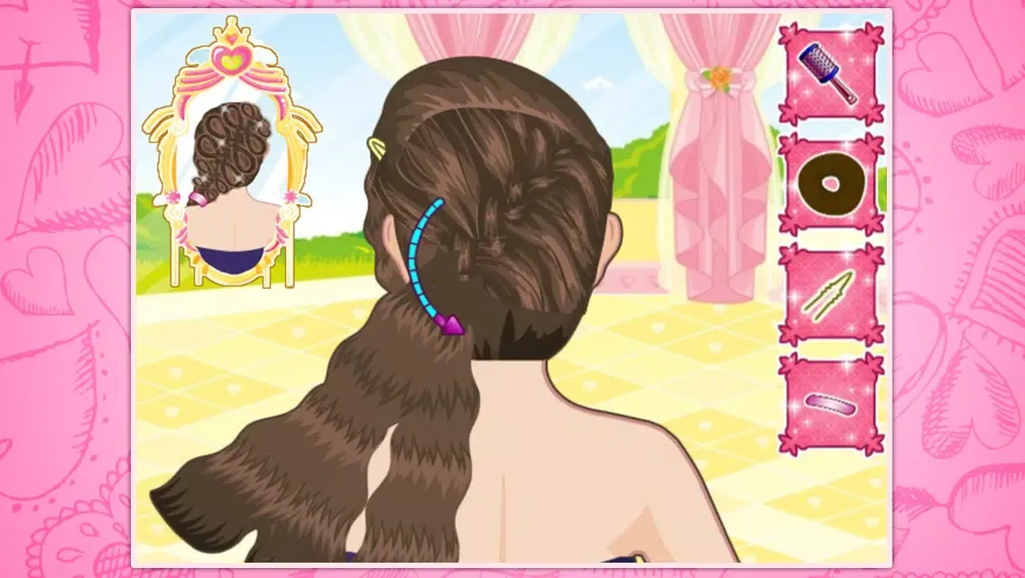 Cute hairdo design سکرین شاٹس