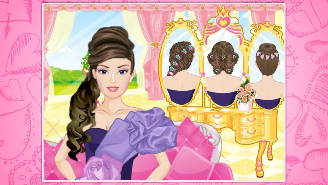 Cute hairdo design سکرین شاٹس