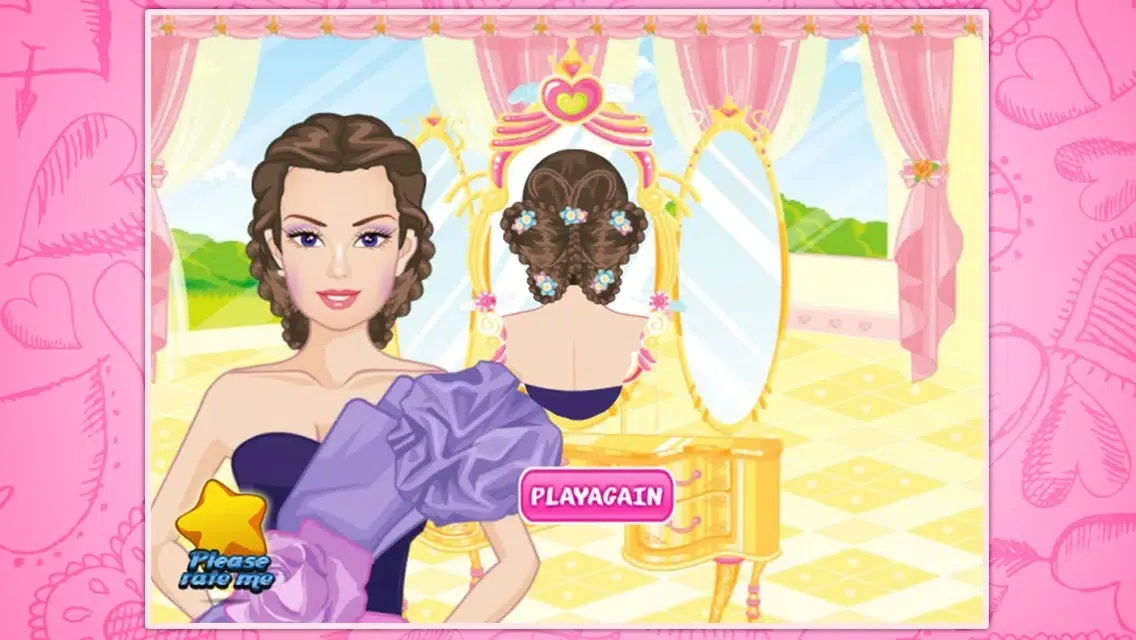 Cute hairdo design سکرین شاٹس
