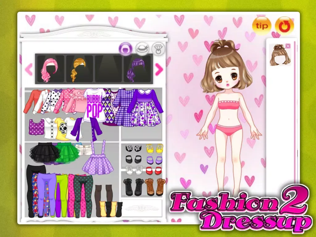 Fashion Dressup 2 iPad  スクリーンショット