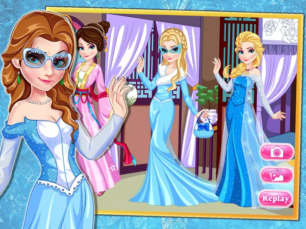 صور Ice Princess:Chinese Costume iPad 