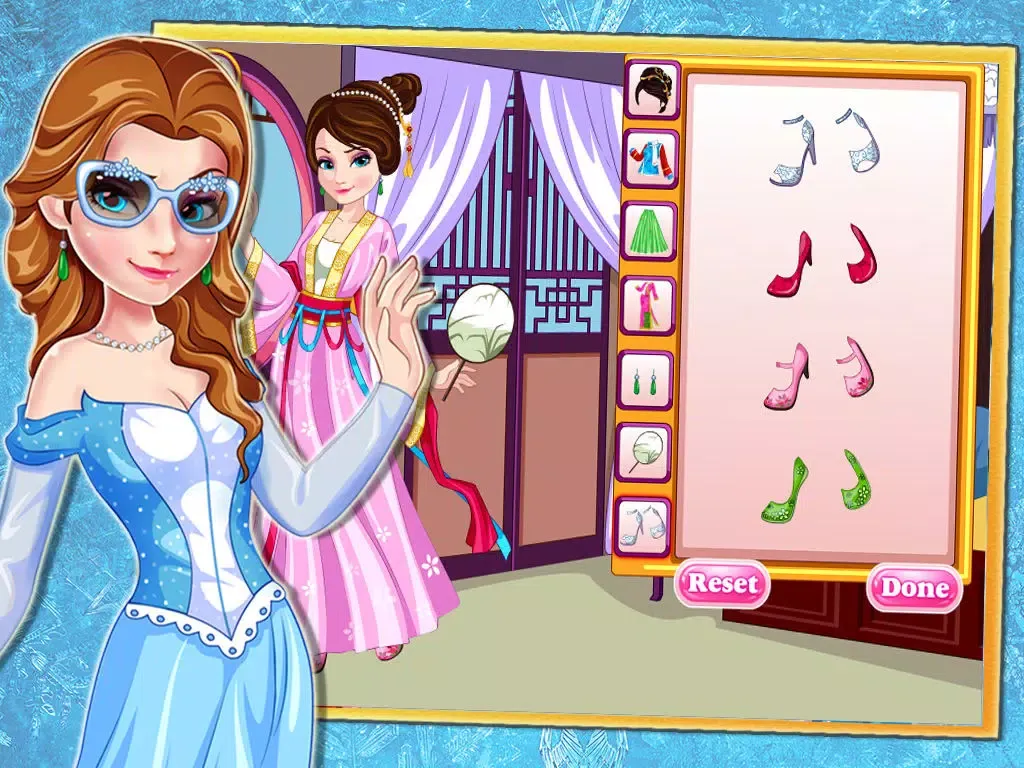 صور Ice Princess:Chinese Costume iPad 
