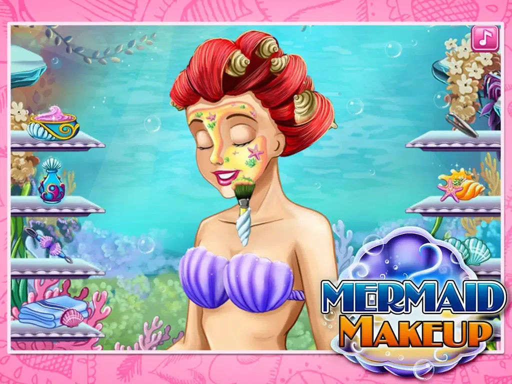 Mermaid Makeup iPad  سکرین شاٹس