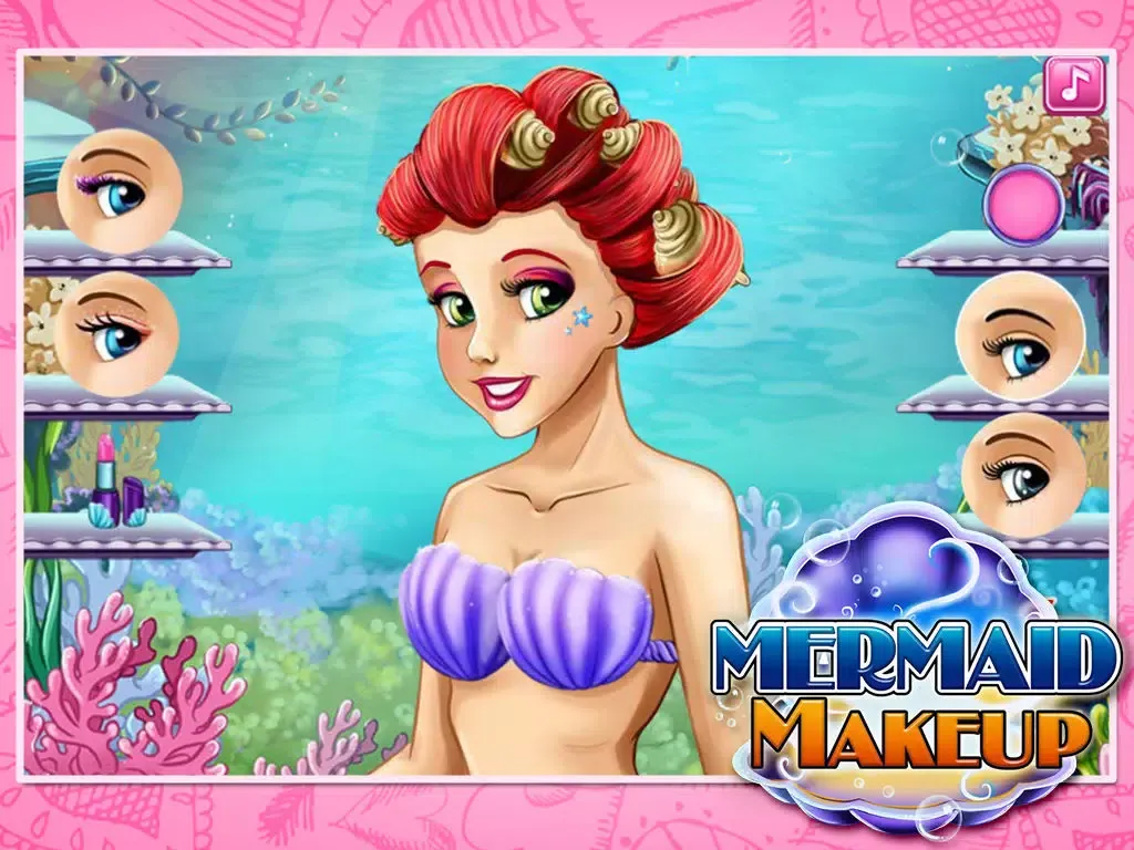 Mermaid Makeup iPad  سکرین شاٹس