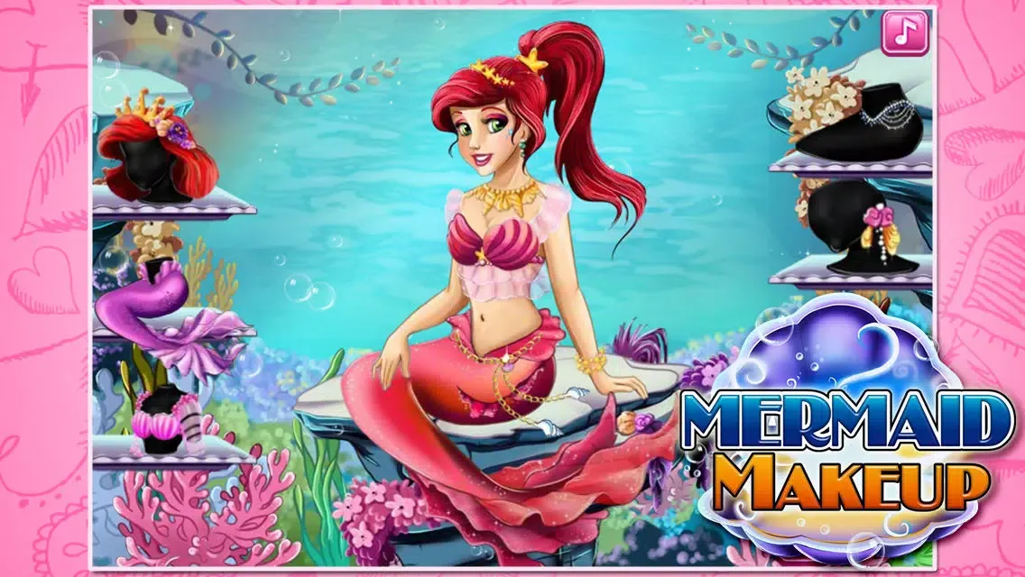 Mermaid Makeup سکرین شاٹس