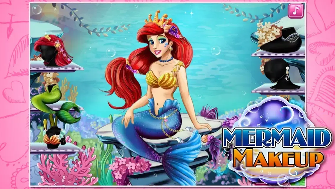 Mermaid Makeup سکرین شاٹس