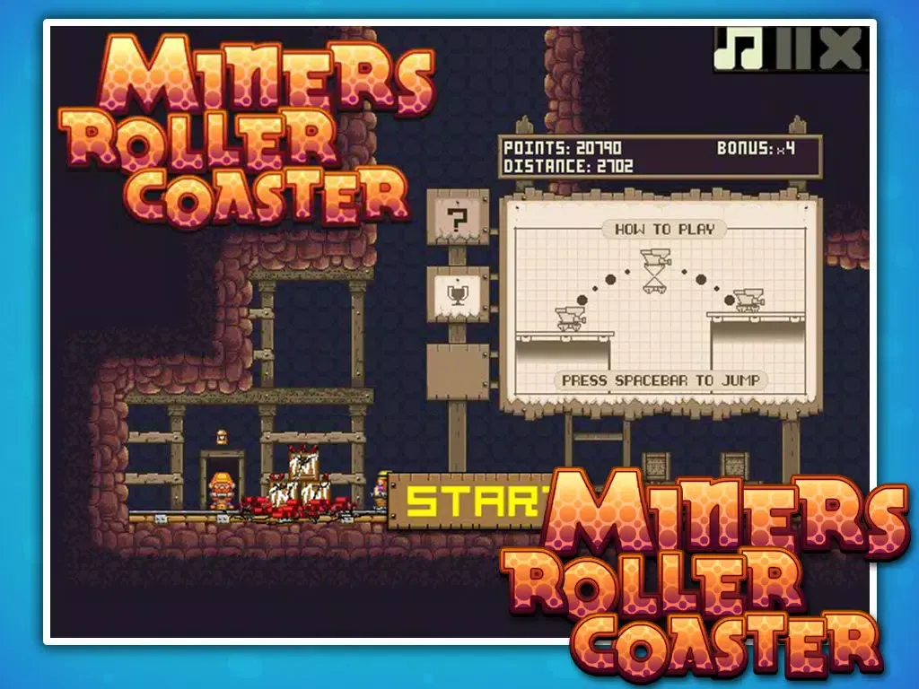 Miners Roller Coaster iPad  Screenshots