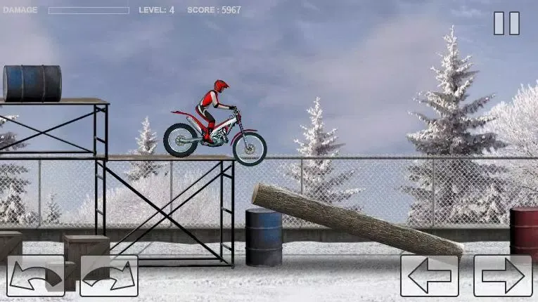 Bike Trial Snow Ride 스크린샷