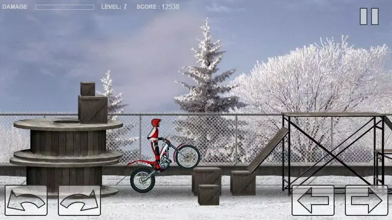 Bike Trial Snow Ride 스크린샷