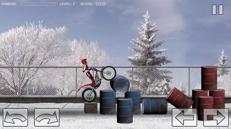 Bike Trial Snow Ride 스크린샷
