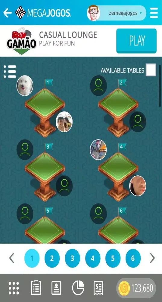 Backgammon Ekran Görüntüleri