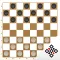 Checkers Online: board game