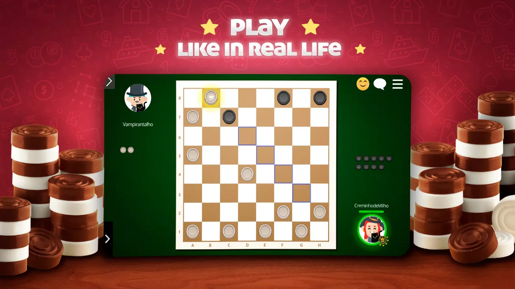 Checkers Online: board game Screenshots