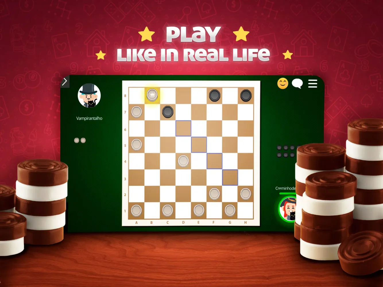 Checkers Online: board game Screenshots