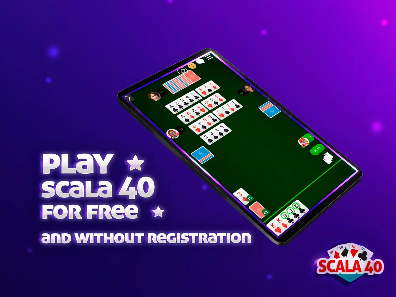 Scala 40 Screenshots
