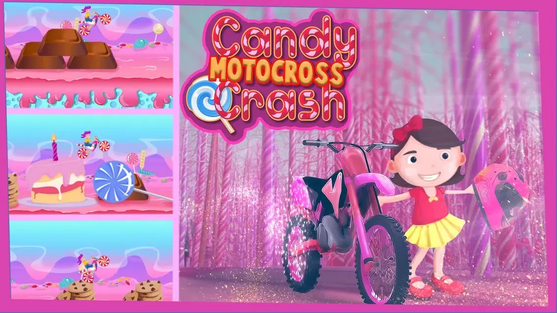 Скриншоты Candy Motocross Crash