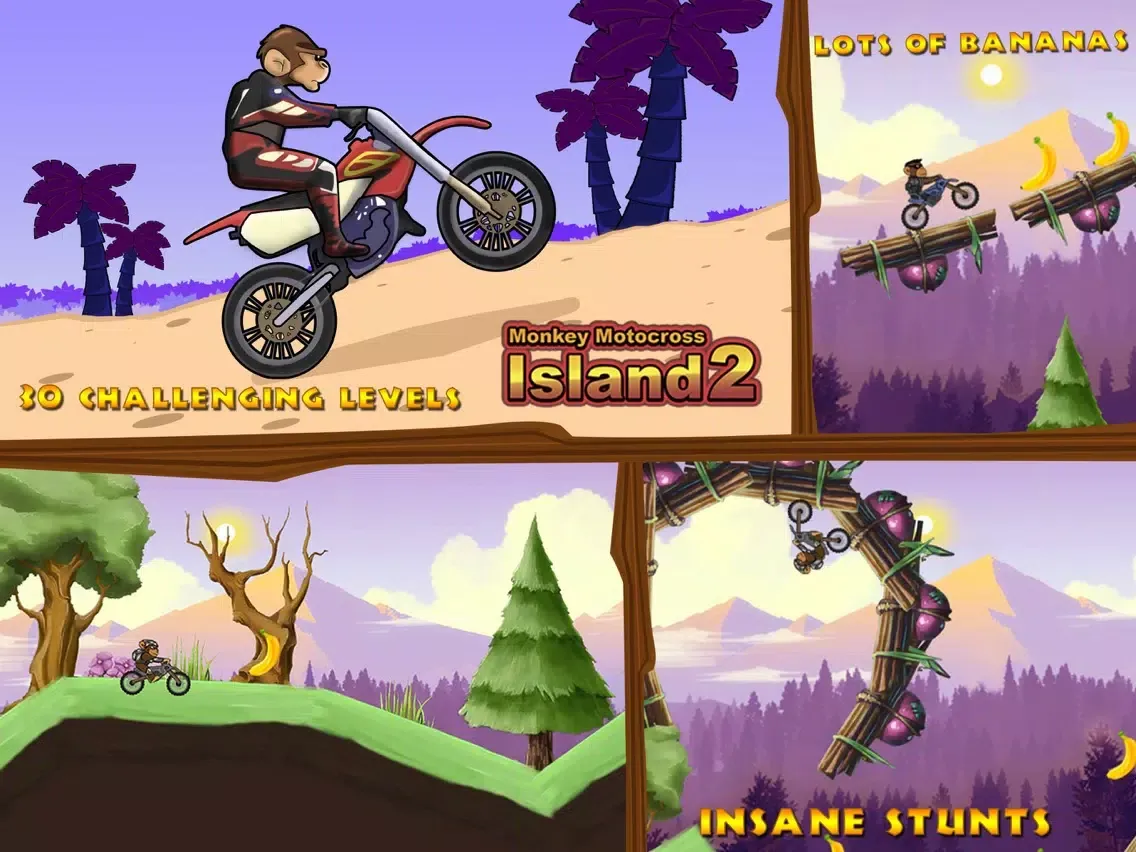 صور Monkey Motocross Island 2 iPad 