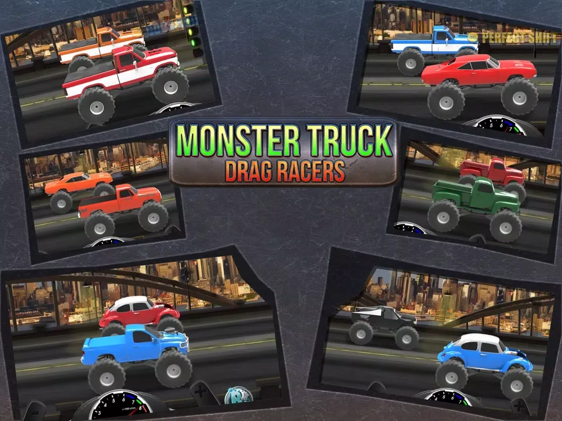 Скриншоты Monster Truck Drag Racers iPad 
