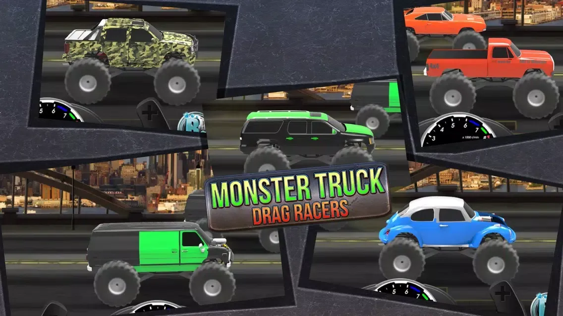 Скриншоты Monster Truck Drag Racers