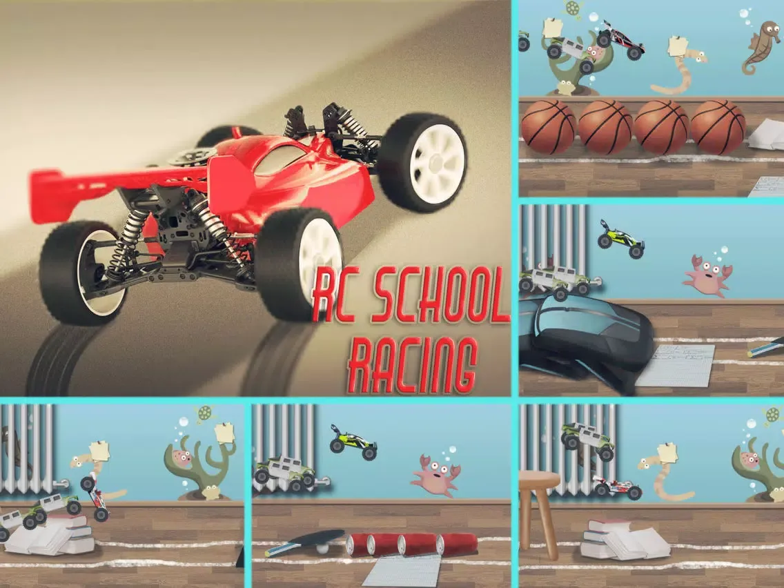 Tangkapan skrin RC School Racing iPad 
