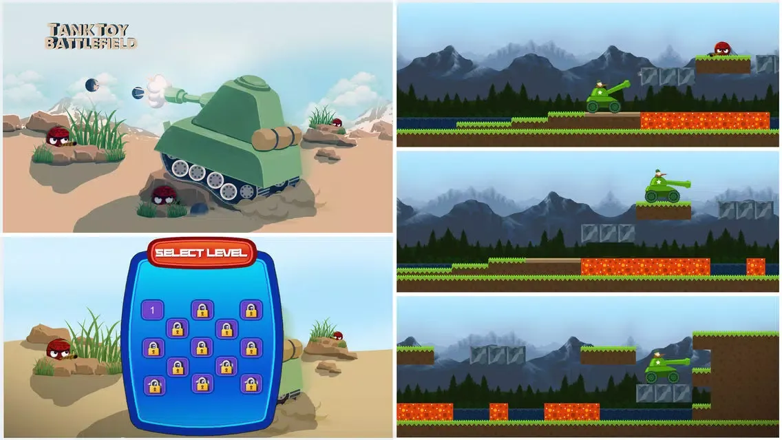 Tank Toy Battlefield স্ক্রিনশট