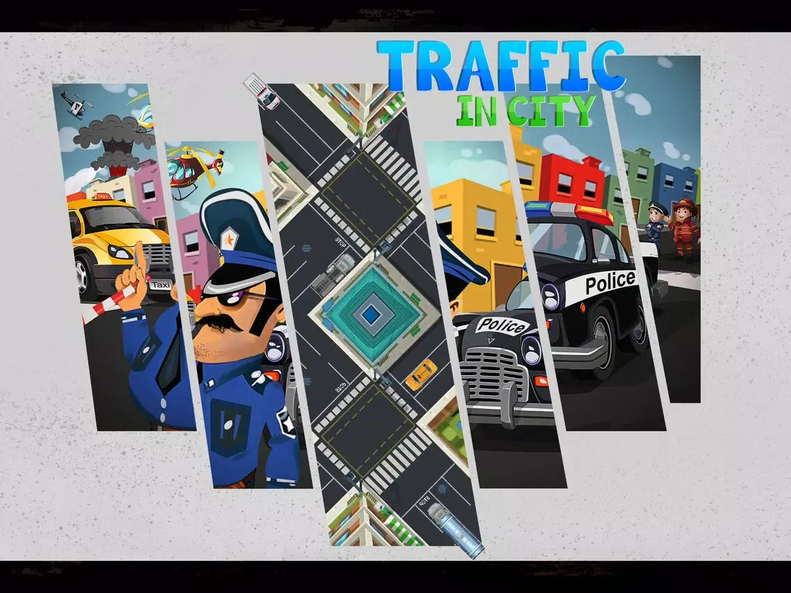 Capturas de tela do Traffic In City iPad 